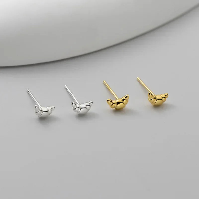 L'Amour Croissant Studs