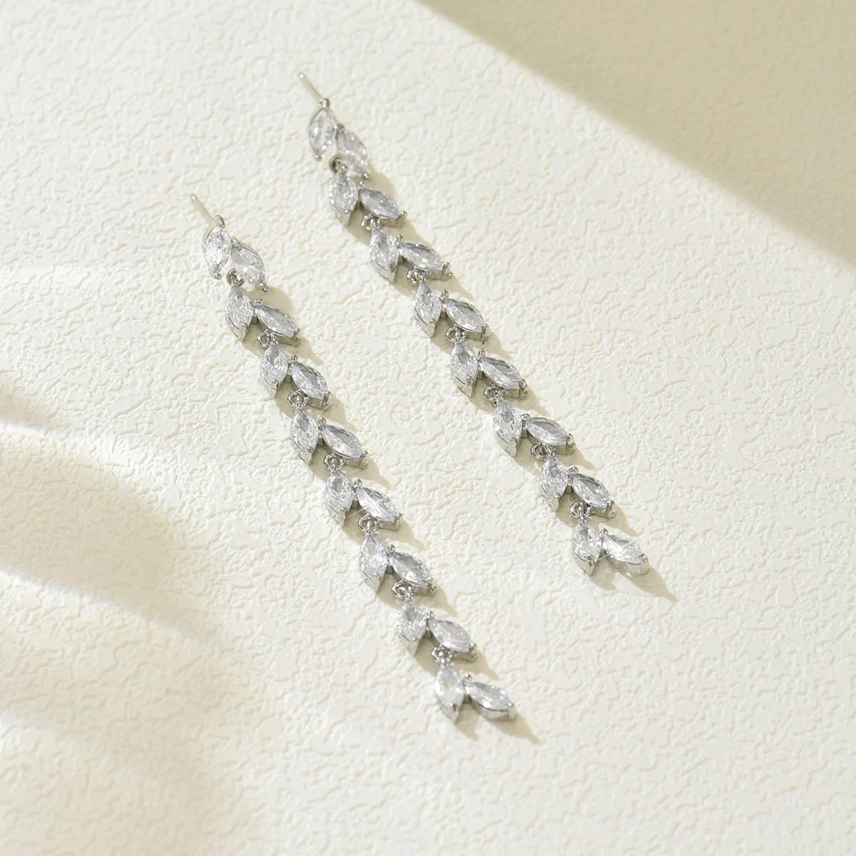 Dewdrop Vine Tassel Earrings