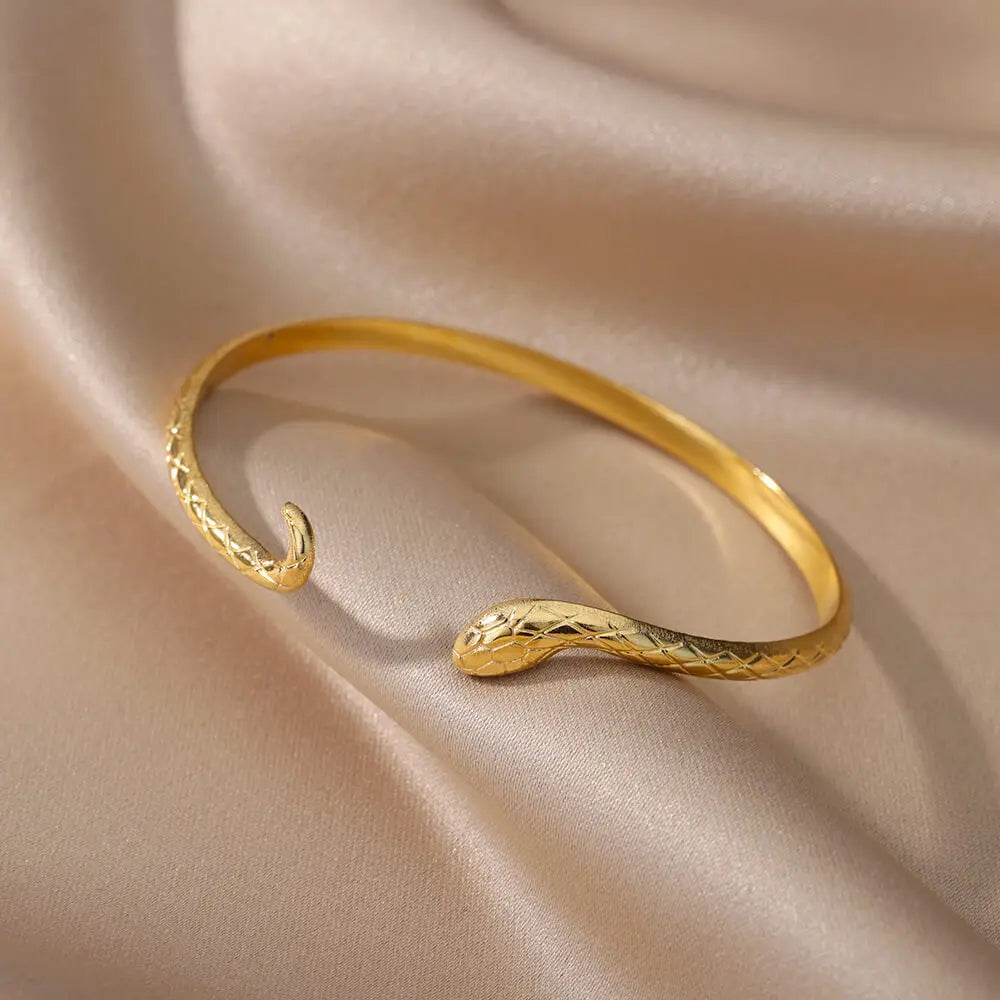 The Cobra Open Bracelet