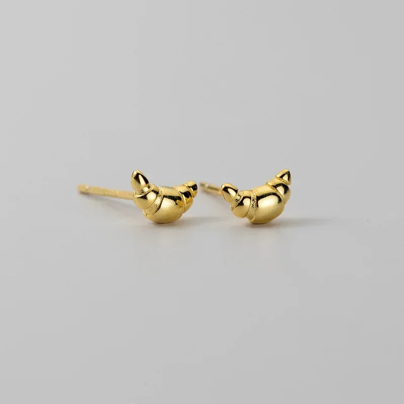 L'Amour Croissant Studs