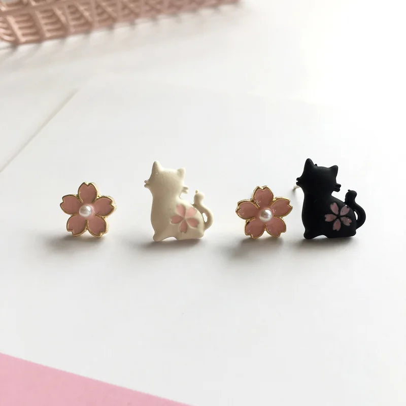 Whiskers & Paws Duet Earrings