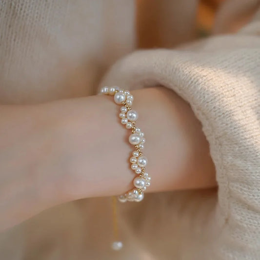Bonded Pearl Paw Bracelet